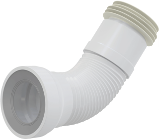 Гибкая подводка для выпуска унитаза AlcaPlast 28-55см A970